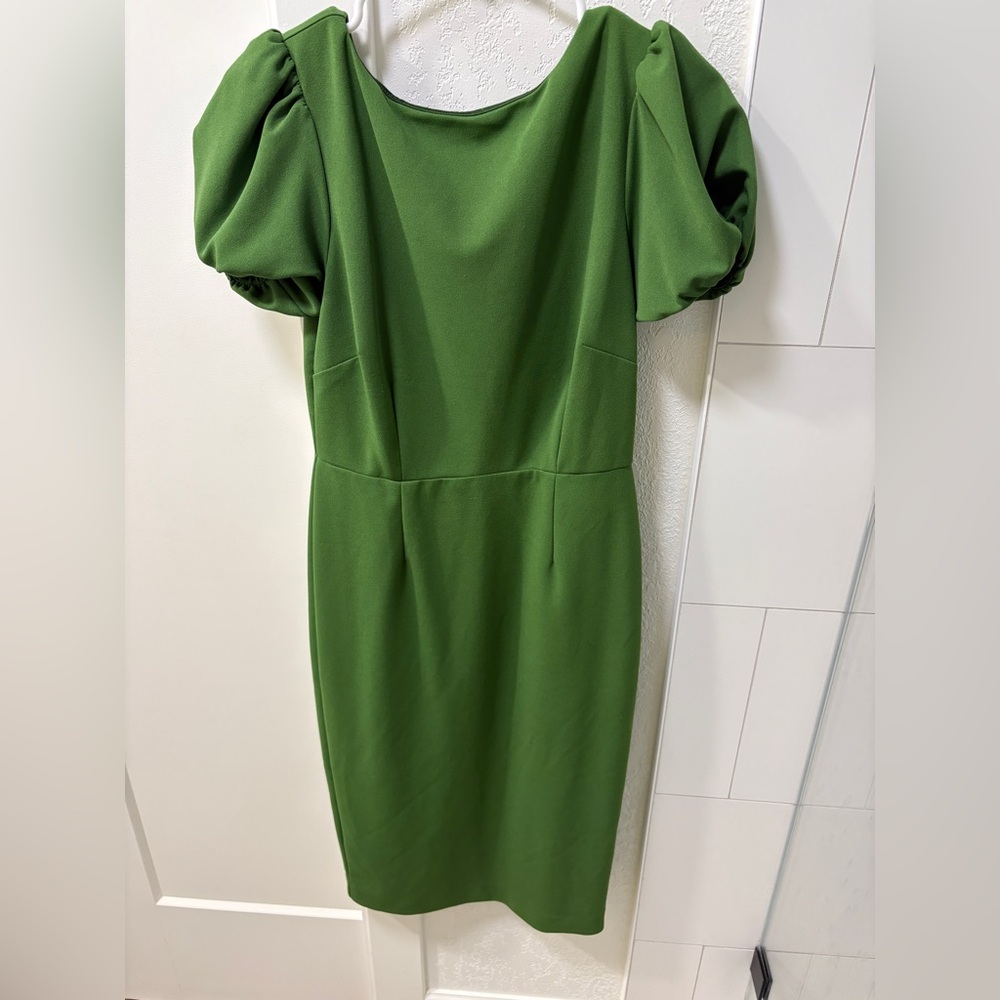 Alexia Admor Chic Green Long Sleeve Dress